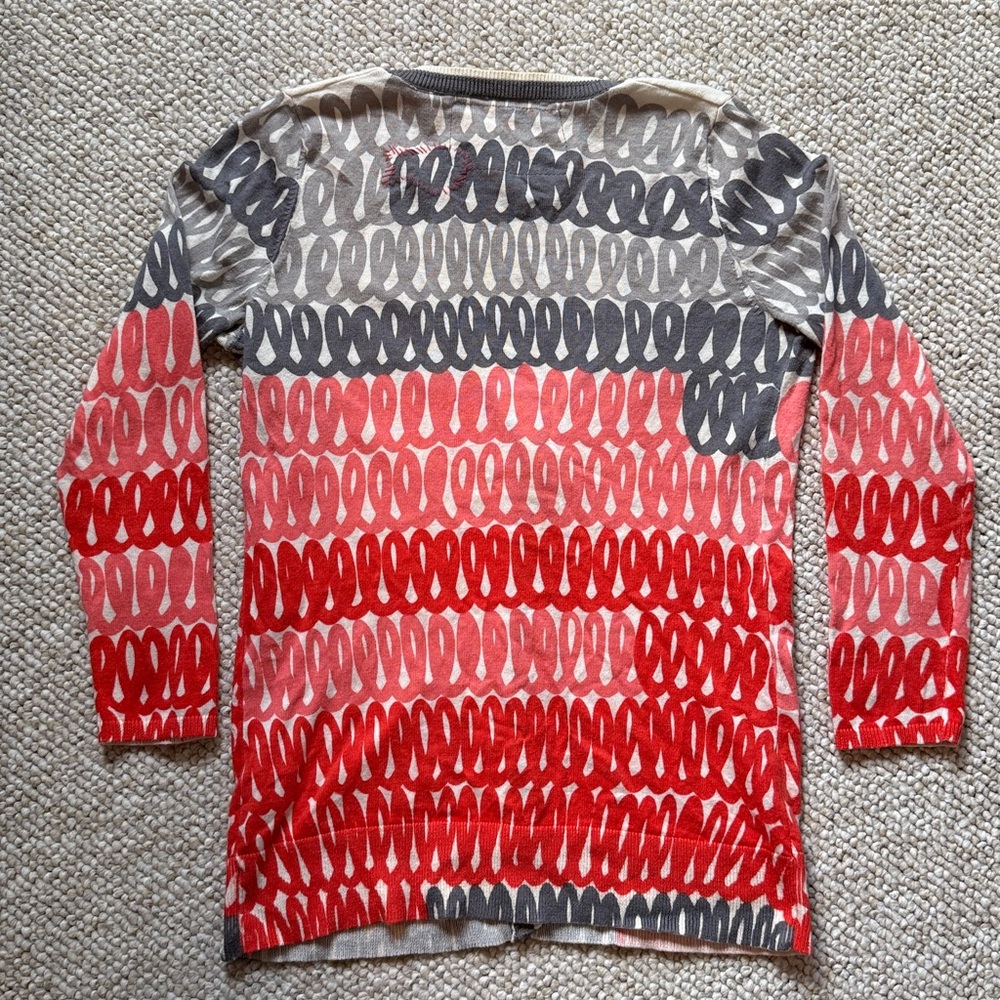 Anthropologie Field Flower Loop Stack Cardigan - image 5